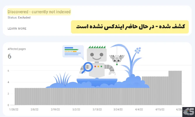 کشف شده - در حال حاضر ایندکس نشده است